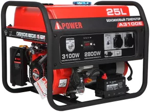Бензиновый генератор A-iPower A3100E