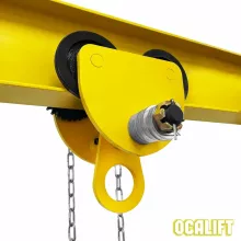 Тележка (каретка) ручная с приводом OCALIFT GCL 3 т 9 м